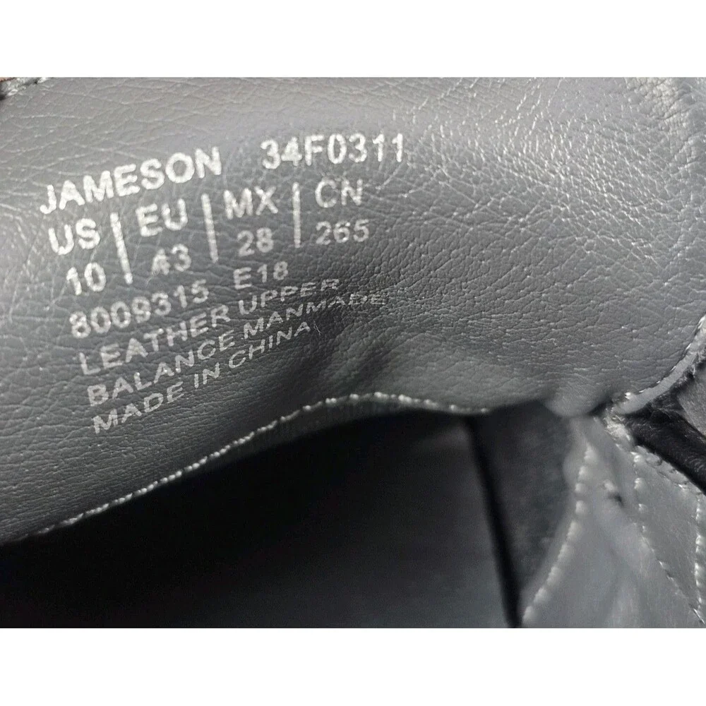 Calvin Klein Jameson Men's Black Loafers Size 10 Slip-On Dress Shoes
